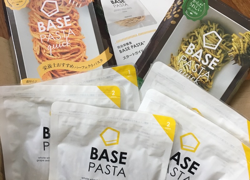 ベースパスタ届いたので、一発目のベースフードクッキング
