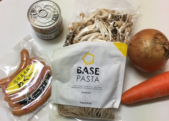 ベースパスタレシピ幅を広げに行く肩幅ヒロシ